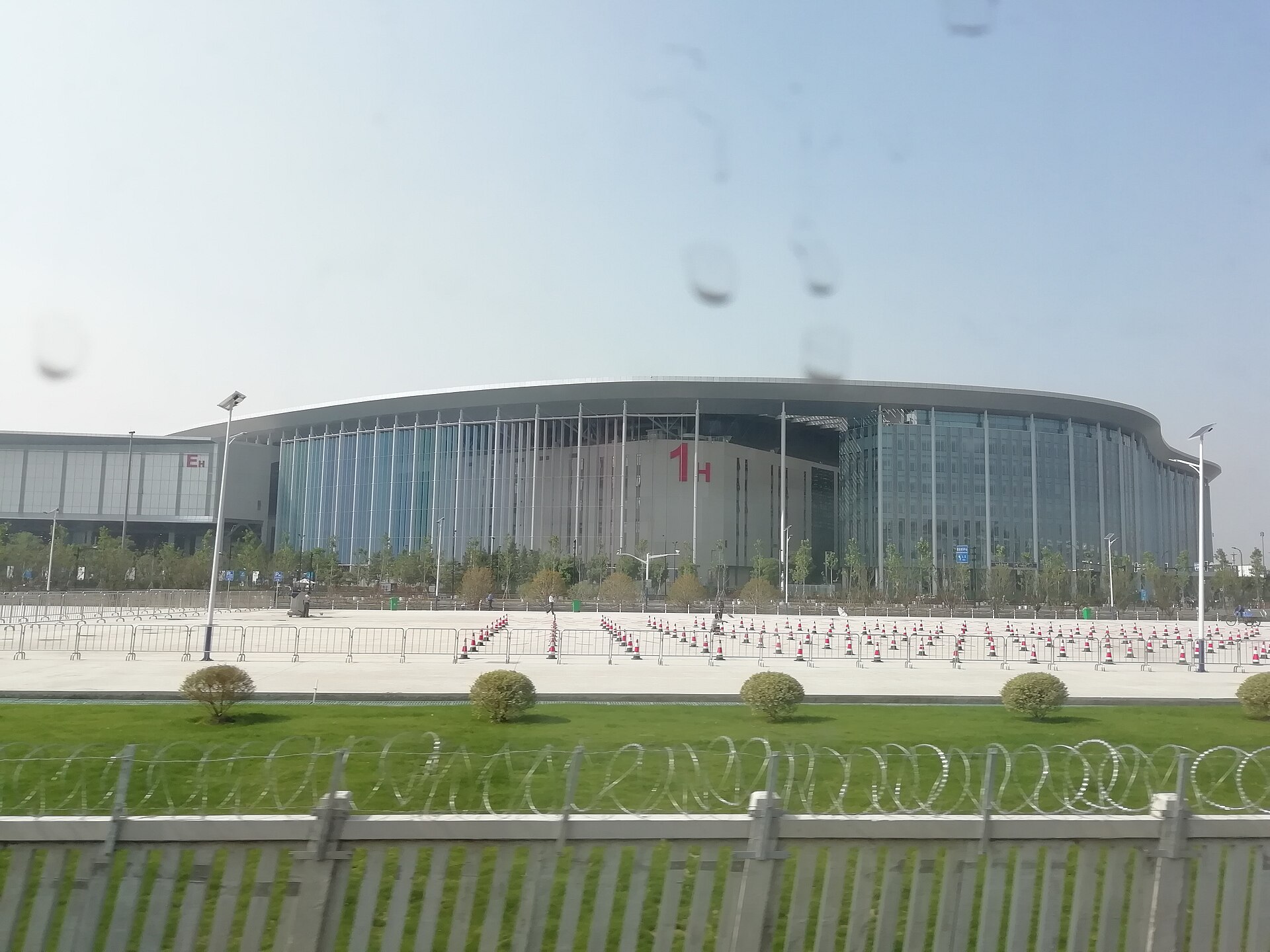National Exhibition and Convention Center in Shanghai, a major exhibition venue served by JUY in Shanghai